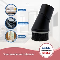 DEGG® - Stofzuiger Plumeau 35mm - Geschikt voor Miele - Opzetstuk Stofzuiger - Plumeauborstel - Stofzuiger Mond - Opzetborstel - Plumeau Stofzuiger Mondstuk - Stofzuiger Hulpstuk - Plumeau Compact - 2 STUK(S) — thumbnail 7