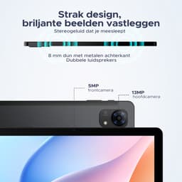 POCKAM P10 Pro - Tablet - 48 GB RAM (8+40 GB) + 128 GB ROM (2 TB/TF) - Android 16 - 10,1 inch HD 120 Hz - 8800 mAh - Gemini AI - T7250 Octa Core - Face ID - Dubbele luidsprekers, complete accessoirebundel met toetsenbord en stylus — thumbnail 4