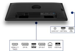 Philips 24B2U3601 computer monitor 60,5 cm (23.8") 2560 x 1440 Pixels Quad HD LCD Zwart — thumbnail 8