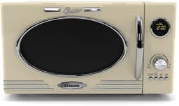 Melissa Vrijstaande Solo-Magnetron met Grill - 23 liter - 800W - Retro - 16330128 - Crème Wit — thumbnail 4