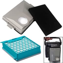 2 stucks Vervanging Filter Stofzuiger Filter Compatibel voor Miele voor Boost voor CX1 Modellen Carbon HEPA Filter 11639240 SF-HY 60 CX-FSF — thumbnail 4