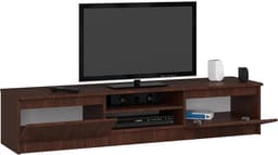 TV Meubel Kast 160 cm Breed met Open Vak en Opbergruimte — thumbnail 6