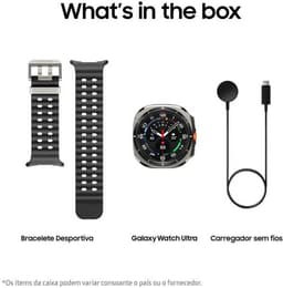 Samsung Galaxy Watch Ultra - Smartwatch - 47mm - E-simkaart - Titanium Gray — thumbnail 13