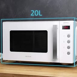 Digitale magnetron zonder draaitafel met 20 liter capaciteit en 700 W vermogen - Wit — thumbnail 2