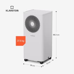 Draagbare airconditioning 9000 BTU 3-in-1 koeler en ventilator voor ruimtes tot 31 m² — thumbnail 4