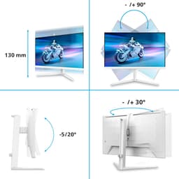 Philips Evnia 6000 27M2N6501L - QHD OLED Gaming Monitor - 240hz - HDMI 2.1 - G-Sync Compatible - 27 inch — thumbnail 5