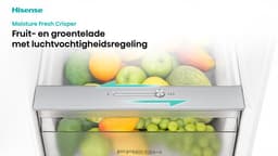 Hisense RS3P558NEFD - Amerikaanse koelkast - No-Frost - 178 cm hoog - 544 liter - Energielabel D - Invriesvermogen 12 kg/24u - Geluidsniveau 37 dB - LED Display - SuperCool - FastFreeze - Deuralarm - Inverter Compressor - Multi Airflow — thumbnail 19