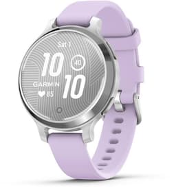 Garmin Lily 2 Active - Smartwatch - 35 mm - Zilverkleurig met een Purple Jasmine Siliconen Bandje — thumbnail 12