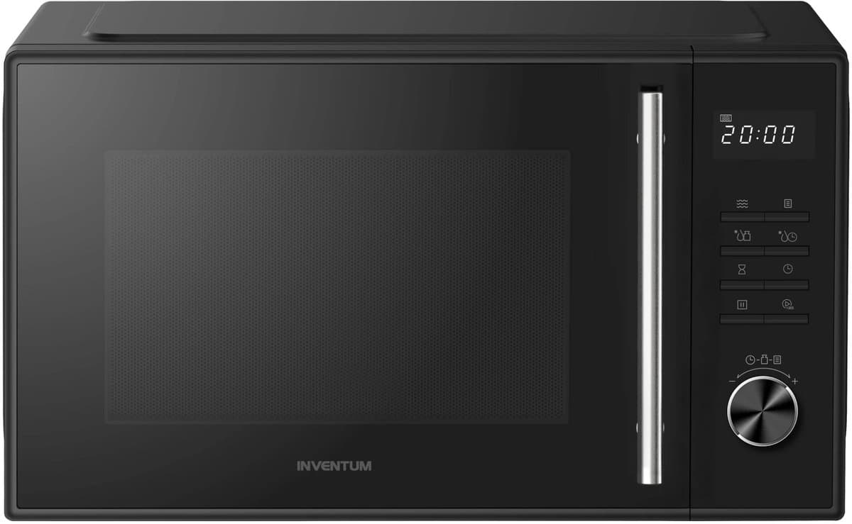 Inventum MN257SB Solo magnetron - 25L - 900W - 8 kookprogramma's - Display - Ontdooifunctie - Zwart — afbeelding 1
