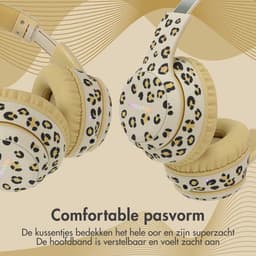 imoshion Kinder Koptelefoon Kattenoortjes - Bluetooth en Decibelbegrenzer - Draadloze Koptelefoon Kinderen — thumbnail 12