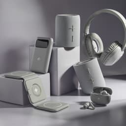 Intempo Aria Duo Speaker - Magnetisch - Draagbare Bluetooth - Grijs — thumbnail 8