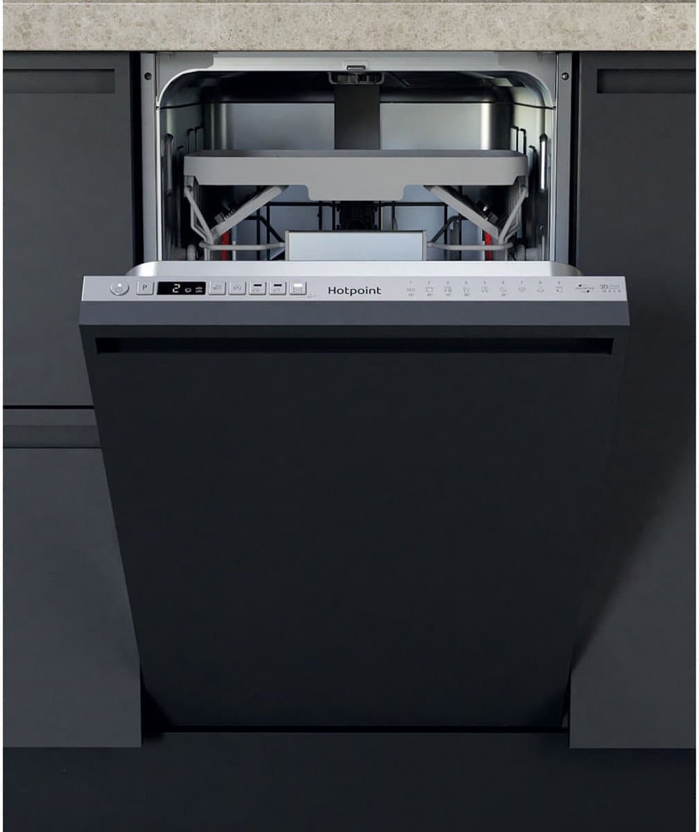 Hotpoint ( Bauknecht ) HSIO 3T223 WCE | Inbouw vaatwasser | 45 cm — afbeelding 1