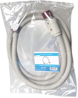 Aanvoerslang met waterstop voor wasmachine of vaatwasser | 2.5 meter lengte | 3/4" aansluiting voor op de kraan en machine | Geïntegreerd waterslot voorkomt veel waterschade | Multaparts® huismerk — thumbnail 2