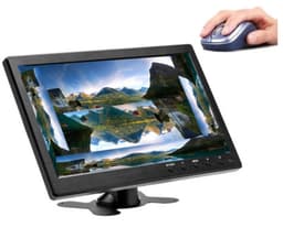 Gabrys® Draagbare scherm - groot scherm - HDMI Display - Portable Monitor - Beeldscherm -10.1 Inch - 1024x600 - auto - vrachtwagen - Draagbare monitor - Draagbare scherm - Monitor voor bewakingscamera - mini TV - 1 jaar Garantie — thumbnail 1