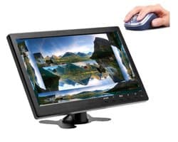 Gabrys® Draagbare scherm - groot scherm - HDMI Display - Portable Monitor - Beeldscherm -10.1 Inch - 1024x600 - auto - vrachtwagen - Draagbare monitor - Draagbare scherm - Monitor voor bewakingscamera - mini TV - 1 jaar Garantie