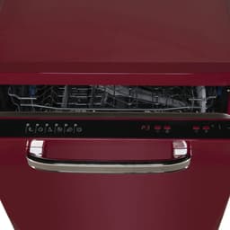 Fram FDW-VRR606BDE – Vrijstaand Vaatwasser – 12 Standen – 6 Wasprogramma’s – Retro Design – LED-Display – Halve Belading – AquaStop – 5 Jaar Garantie – Bourgondisch Rood — thumbnail 5