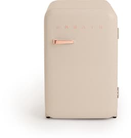 CREATE - Koelkast in retrostijl - Zand - Handvat Roségoud - FRIDGE RETRO 107L — thumbnail 1