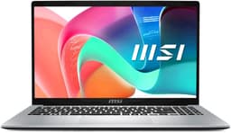 MSI Modern 15 F13MG-430NL Intel® Core™ i5 i5-1334U Laptop 39,6 cm (15.6") Full HD 16 GB DDR4-SDRAM 512 GB SSD Wi-Fi 6E (802.11ax) Windows 11 Home Zilver — thumbnail 1