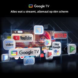 CHiQ L40FT - Smart TV 40 Inch - Full HD - Google TV - Randloos Metal Design - Dolby Audio - Nieuw — thumbnail 12