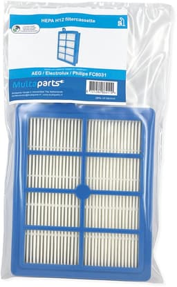 Multaparts® HEPA 12 Filter geschikt voor AEG / Electrolux / Philips | O.a. geschikt voor AEG VX6, VX7, VX8, Airmax, UltraSilencer serie, Electrolux UltraSilencer serie, Philips Jewel serie | Vervanger voor EFH12, FC8031, AFS1W — thumbnail 5