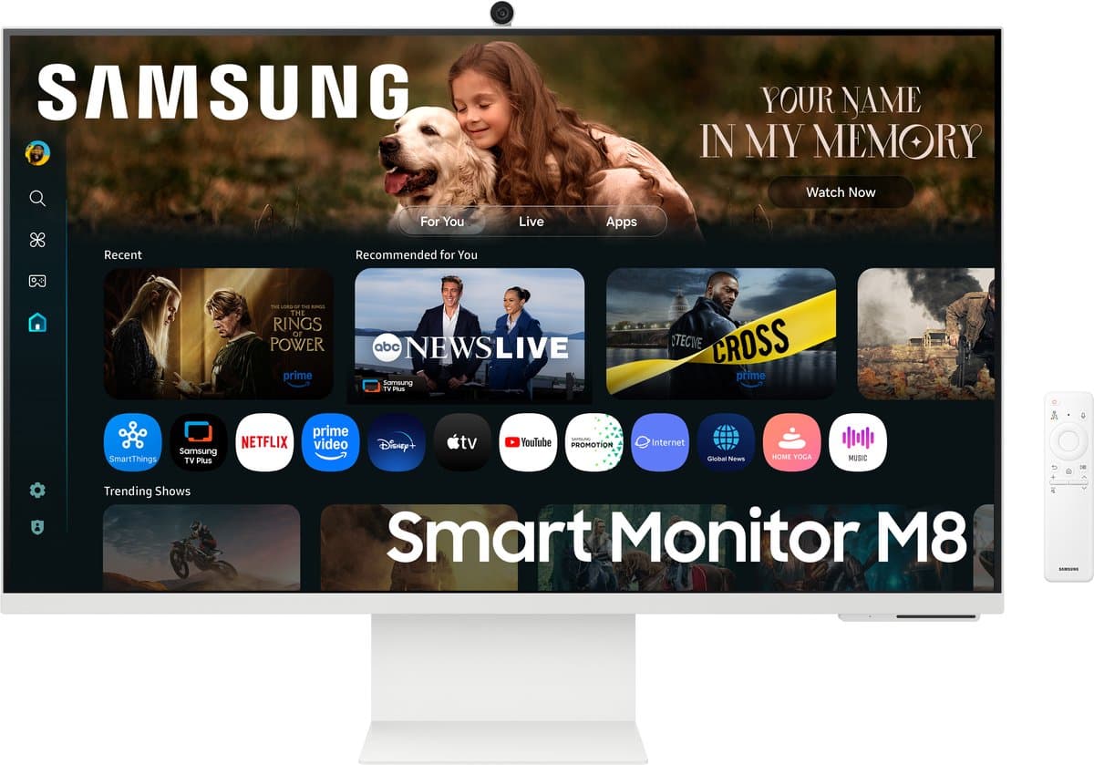 Samsung M8 M80F - Smart Monitor - 32 inch - Vision AI — afbeelding 1