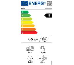 Bosch SMS4EMI06E- Serie 4 - Vrijstaande vaatwasser - 60 cm - RVS - Energielabel B - Home Connect — thumbnail 12