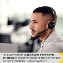 Jabra Engage 40 Headset Bedraad Hoofdband Kantoor/callcenter USB Type-A Bluetooth Zwart — thumbnail 11