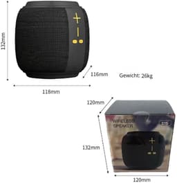 Draagbare Outdoor Bluetooth Speaker – Blue Tooth 5.4 - IPX6 Waterdicht - lichtgewicht- 3D Surround sound — thumbnail 5