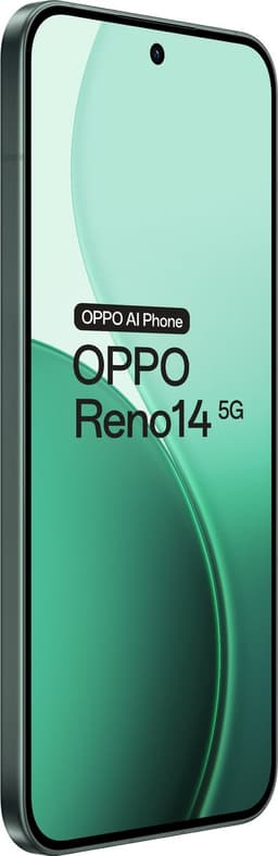 OPPO Reno14 5G 12+512GB Luminous Green - Extra Garantie — thumbnail 4