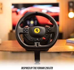 Thrustmaster T98-P Ferrari 296 GTB - Racestuur met pedalen - voor PS5, PS4 en PC - Geschikt voor Forza Horizon 6 (PC) — thumbnail 3