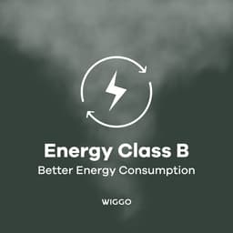 Wiggo WR‑CD18NFB(DX) – Koel‑Vriescombinatie – 323 L – No Frost – 2 Deuren – 39 dB – Energieklasse B – 5 Jaar Garantie – Donker Roestvrijstaal — thumbnail 5