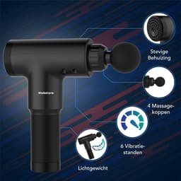 Mobstore Massage Gun - LCD Electric Touch Massage gun - Massage apparaat - Sport Massage - Professioneel Gebruik - Spierherstel & Spierontspanning - Stress Verminderend - Stil en Sterk - Lange Batterij - Professionele Massage Gun - Massage Pistool — thumbnail 2