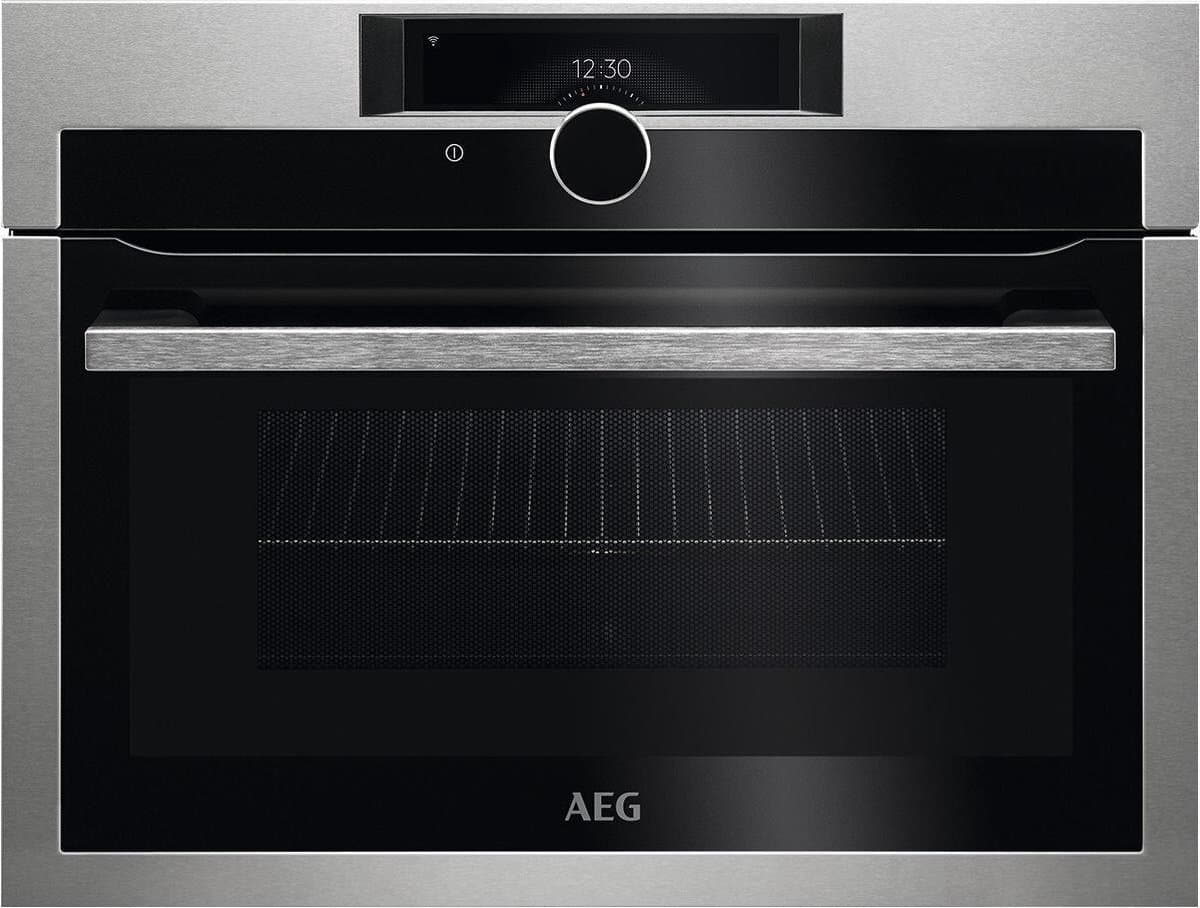 AEG Series 8000 KME968000M 43 l 3000 W Zwart, Roestvrijstaal — afbeelding 1