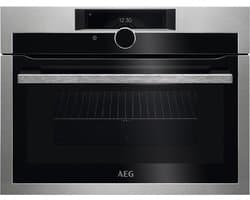 AEG Series 8000 KME968000M 43 l 3000 W Zwart, Roestvrijstaal