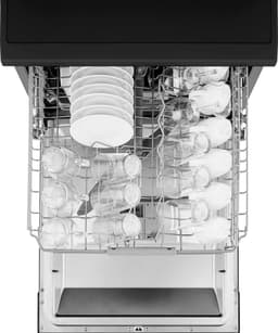 Inventum VVW6036AB vaatwasser - 14 couverts - Bestekmand - 44 dB - 7 programma’s - Deur opent automatisch - Startuitstel - Energielabel C - Vrijstaand - Zwart — thumbnail 4
