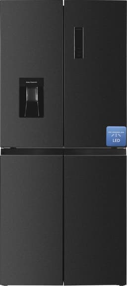Frilec BONN-MD458-WS-040DDI - Amerikaanse koelkast - No-Frost - 5 Jaar Garantie - Dark Inox - 419 liter — thumbnail 1