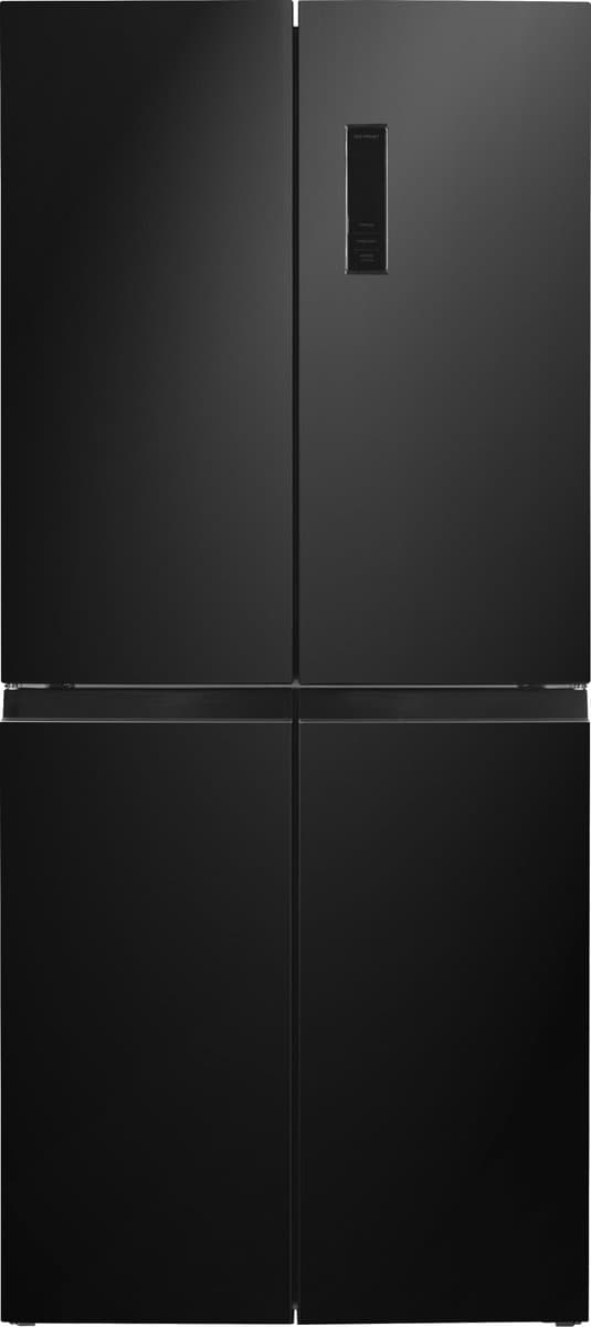Exquisit CDJ444-040DB - Amerikaanse Koelkast - No-Frost - Digitaal Display - 5 Jaar Garantie - 362 liter - Zwart — afbeelding 1