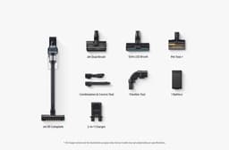Samsung JET 85 Complete - Steelstofzuiger - 210Watt - Hepa filter - Zakloos - VS20C8524TB/WA — thumbnail 2