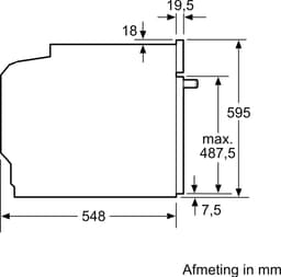 Bosch HMG7361B1 - Serie 8 - Inbouwoven met magnetron - Eenvoudig te reinigen met hydrolyse & katalyse - Home Connect — thumbnail 9