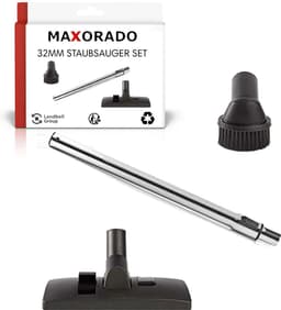 Maxorado 32mm Set 3-delig voor uw stofzuiger - Buis + combi mondstuk + stofborstel - geschikt voor Kärcher, Electrolux, Nilfisk, Numatic, Fam, AEG, Privileg, Progress — thumbnail 4