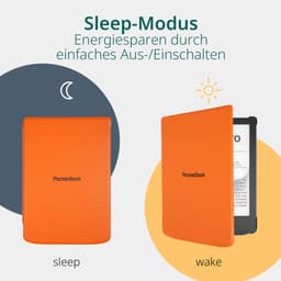 PocketBook Verse Pro Passion Red e-reader – Inclusief Oranje Hoesje (shell cover) – Voordeelbundel — thumbnail 3