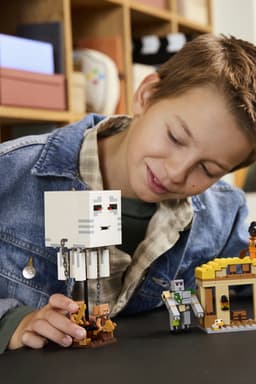 LEGO Minecraft De Ghast-Ballon Aanval op het dorp - 21273 — thumbnail 16