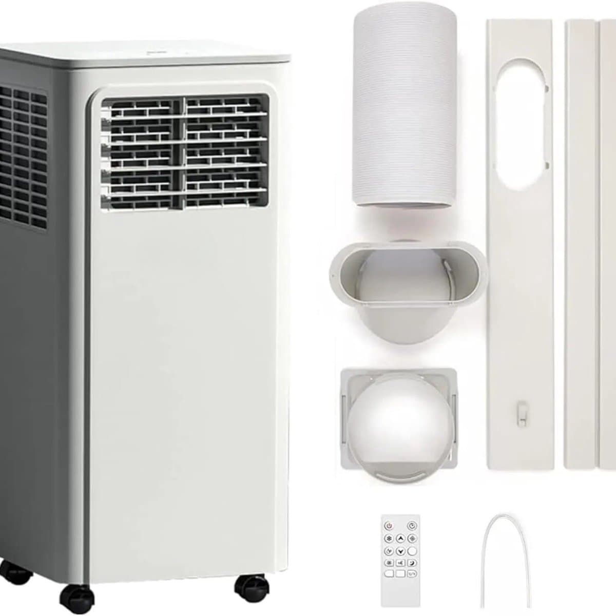 UFTA Mobiele Airconditioner - Luchtkoeler - Ventilatoren - 2,05 kW - 7000 BTU - Ruimtevaartformaat tot 54 m3 (18 ㎡ ) - Wit — afbeelding 1