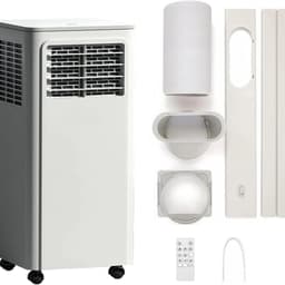 UFTA Mobiele Airconditioner - Luchtkoeler - Ventilatoren - 2,05 kW - 7000 BTU - Ruimtevaartformaat tot 54 m3 (18 ㎡ ) - Wit — thumbnail 1
