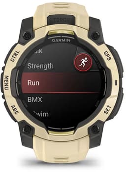 Garmin Instinct® 3 - Smartwatch - 45mm - AMOLED - Crème/Citrine - Limited Edition — thumbnail 12