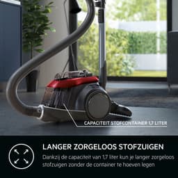 AEG LX9-3-CR - LX9 - Stofzuiger zonder zak- PrecisionFlow zuigmond - 3in1 zuigmond - 72 dB — thumbnail 16