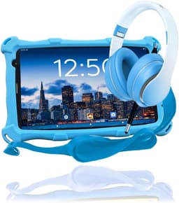 Aurixi® Kindertablet Deplay - Kinder Tablet Deplay - Kindertablet Deplay Pro - Blauw - 23cm x 13cm x 1cm — thumbnail 1