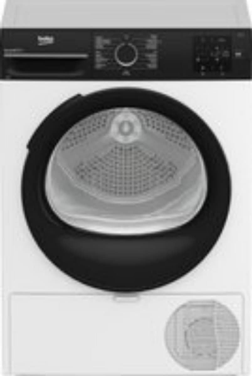 Beko BM3T3823B-1 Wasdroger Warmtepomp Wit + 3 Jaar Gratis Extra Garantie — afbeelding 1