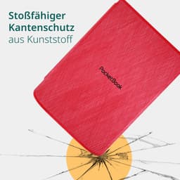 PocketBook Verse Pro Azure e-reader – Inclusief Rood Hoesje (shell cover) – Voordeelbundel — thumbnail 6