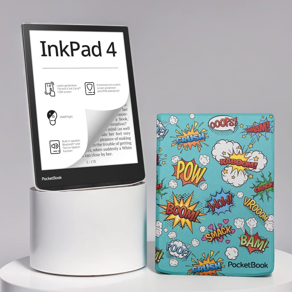 PocketBook InkPad 4 + Comic Flip Cover - Voordeelbundel — afbeelding 1